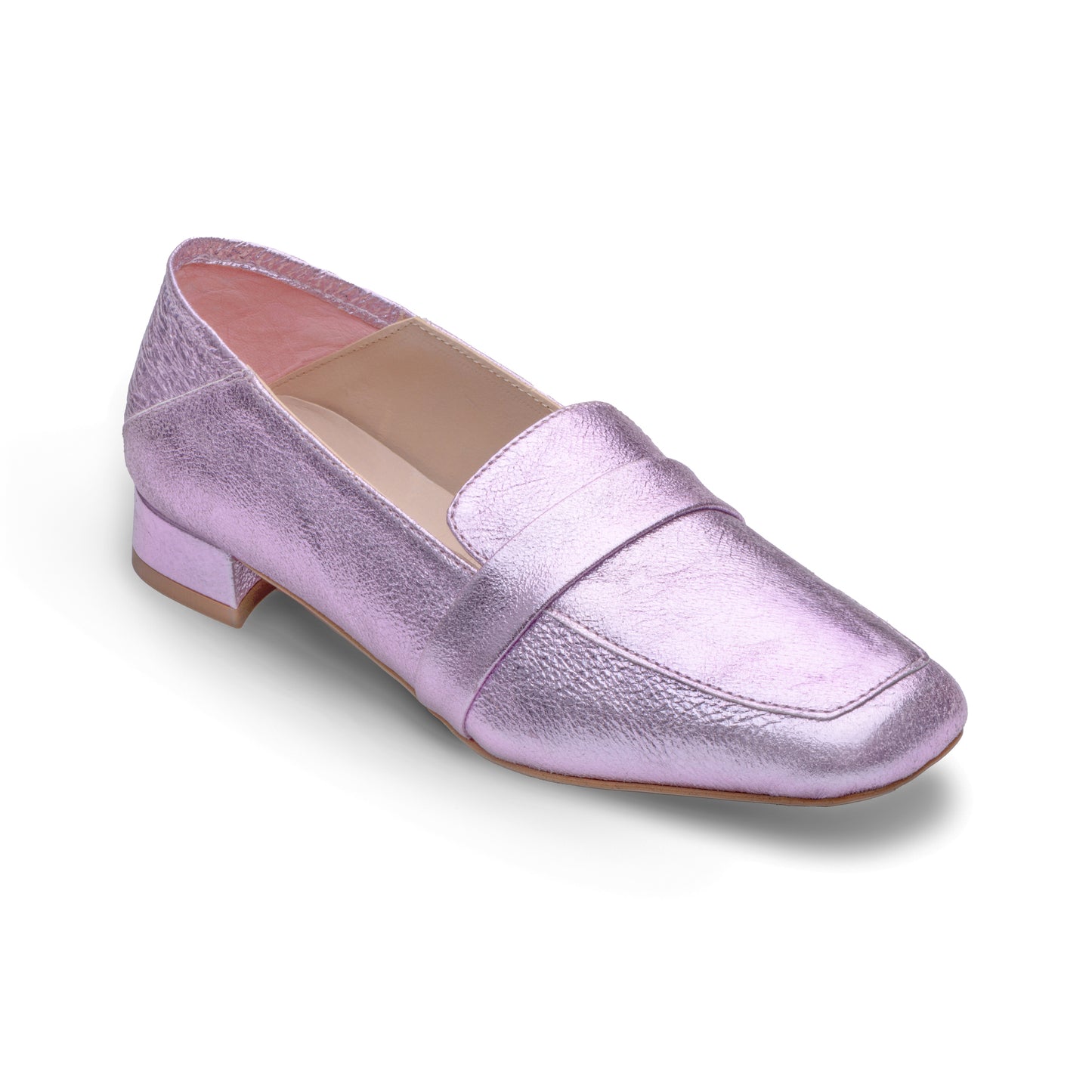 Sunday Loafer - Metallic Lilac