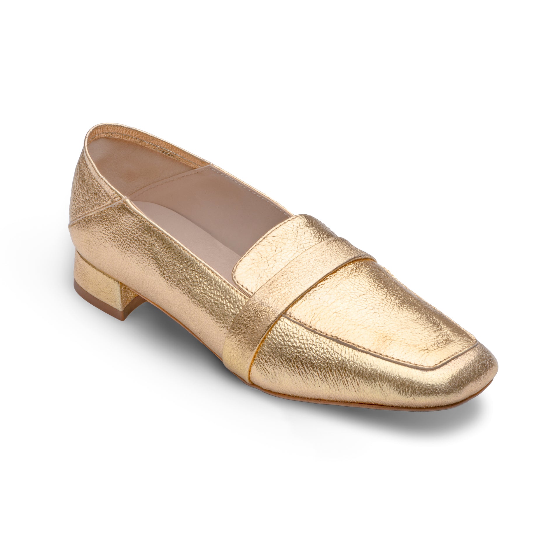 Sunday Loafer - Metallic Gold – Penn