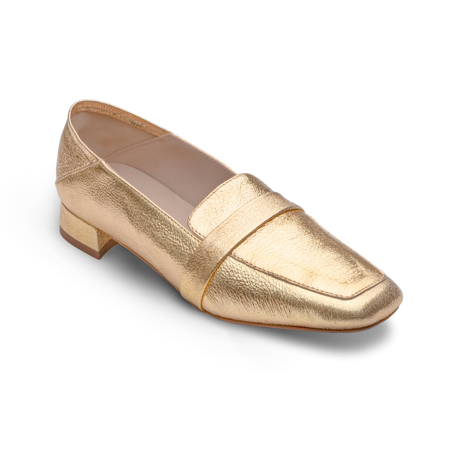 Sunday Loafer - Metallic Gold