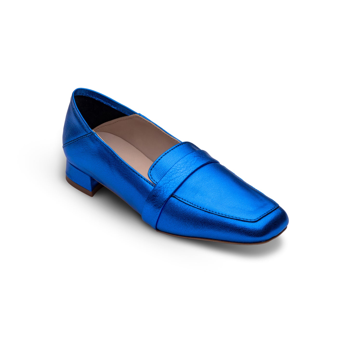 Sunday Loafer - Metallic Blue