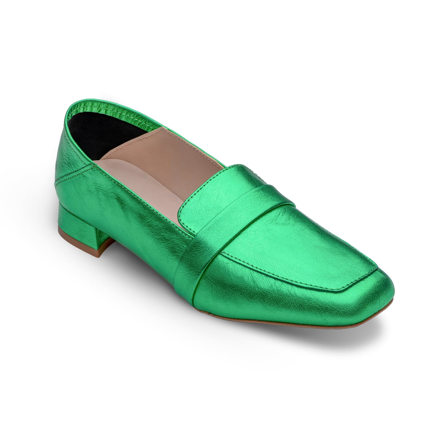 Sunday Loafer - Metallic Green