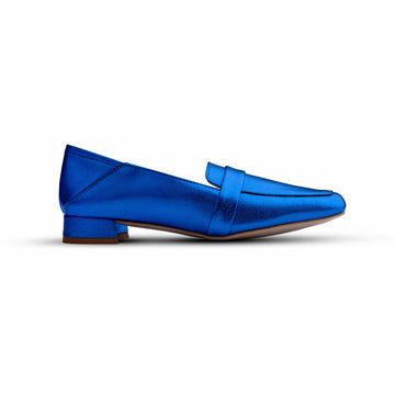 Loafer | Metallic Blue