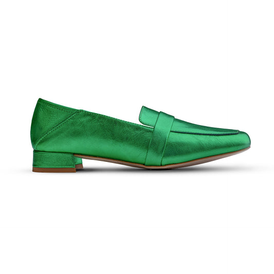 Seconds Sunday Loafer - Metallic Green