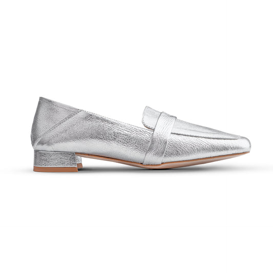 Sunday Loafer - Metallic Silver