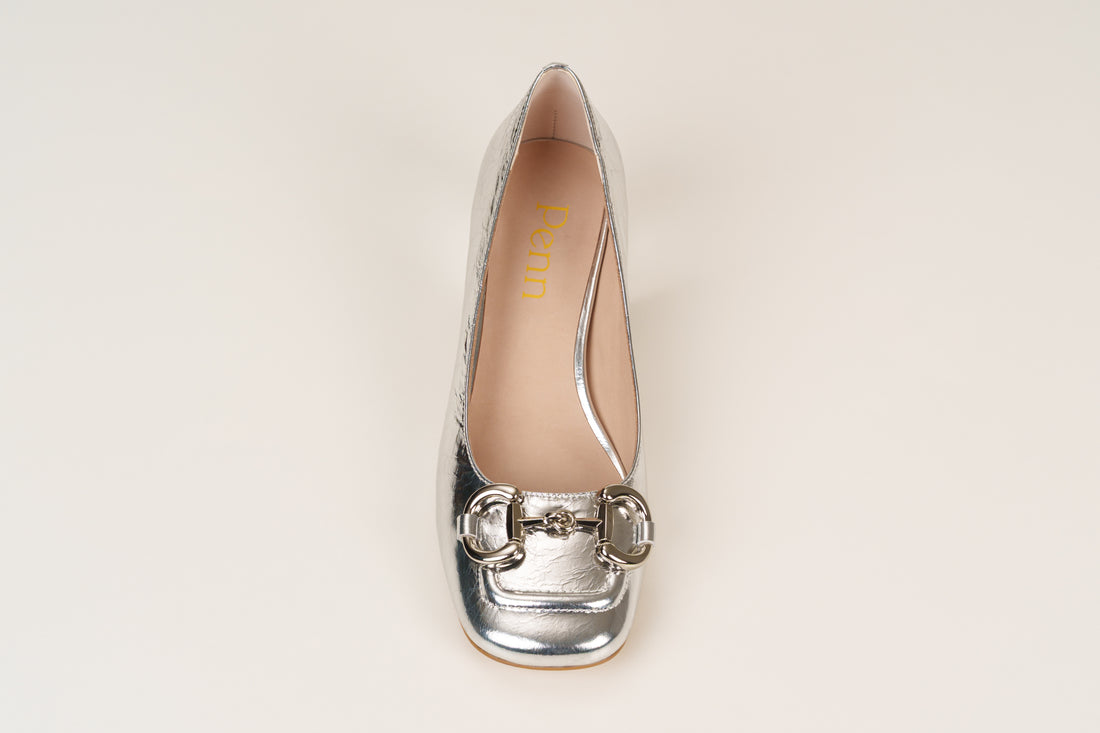 Saturday Heel - Platinum