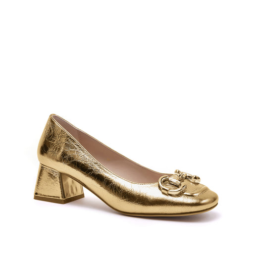 Saturday Heel - Golden