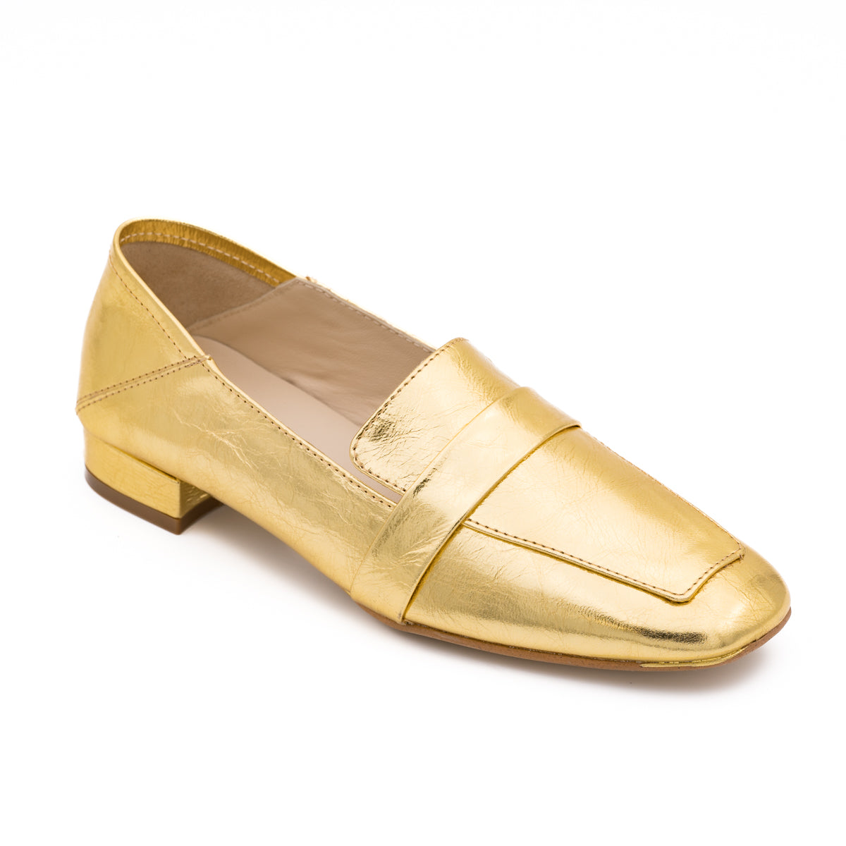 Seconds - Monday Loafer - Metallic Gold