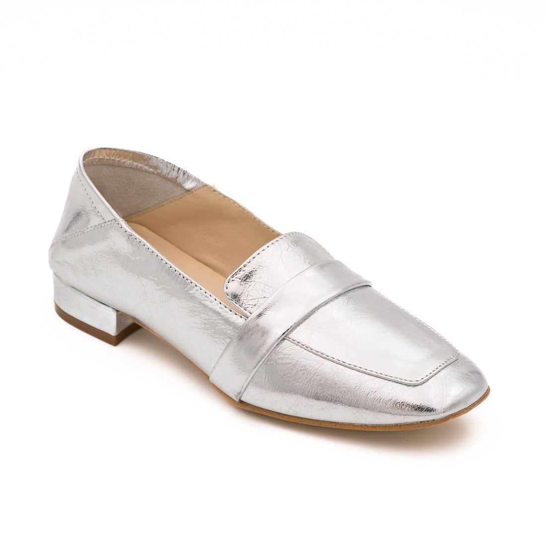 Seconds Monday Loafer - Metallic Silver