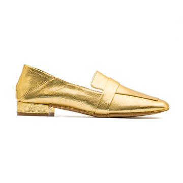 Loafer | Metallic Gold