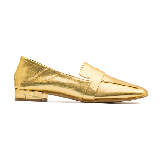 Seconds - Monday Loafer - Metallic Gold