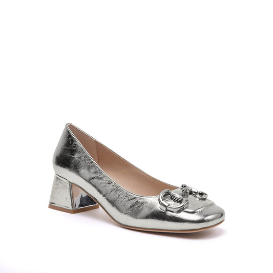Saturday Heel - Platinum